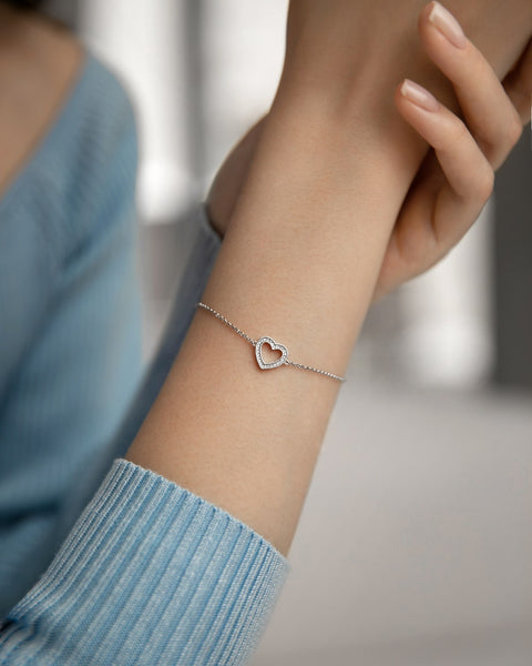 Bracelet Heart Shape