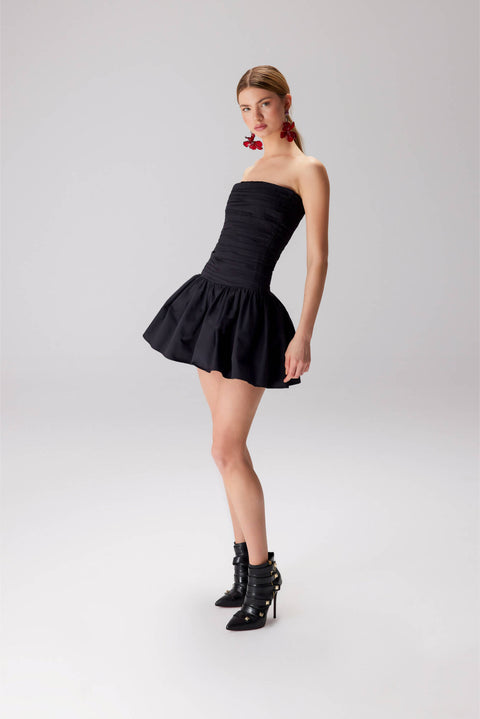 Black Rose Mini Dress