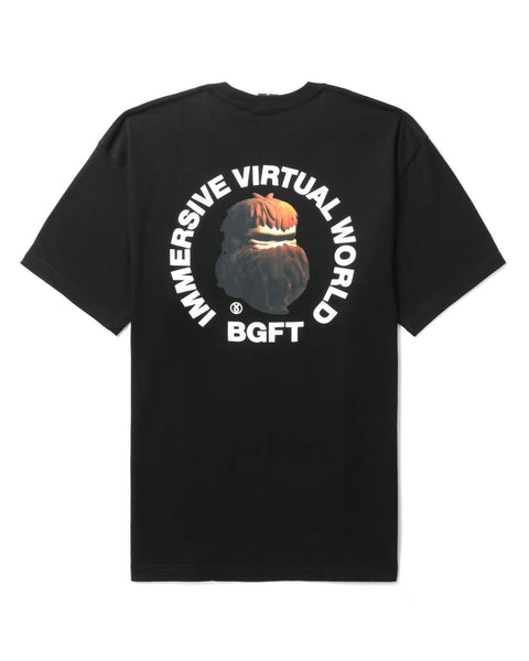 Big Foot Black T-shirt in Cotton Jersey