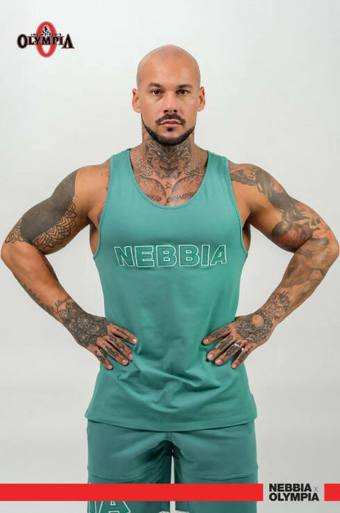 Nebbia x Olympia Men Gym Tank Top Strength