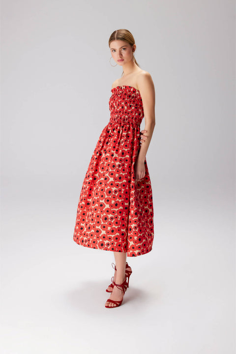 Rose Garden Midi Dress