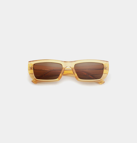 Fame Yellow Transparent Sunglasses