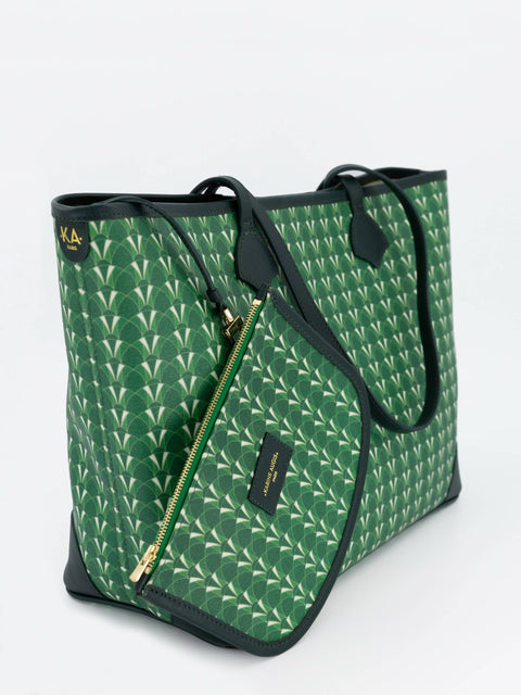 Overflow Tote Bag - Eden Green