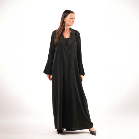 Black Collar Abaya