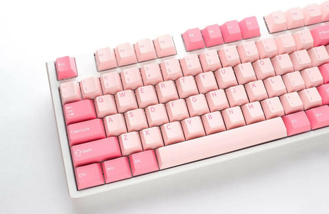 Ducky One 3 Gossamer Pink بالحجم الكامل 100% الكرز الأزرق مفتاح الولايات المتحدة