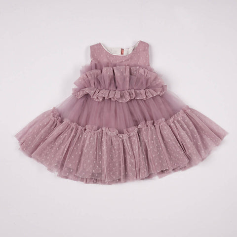 CASA BANANA Purple Fairy Tale Dress