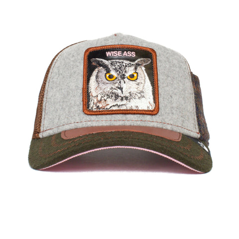 Cum Laude Trucker Hat Grey