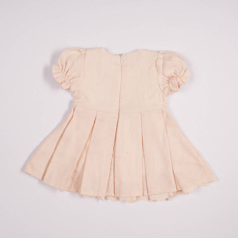 Macaron Pastel Broidery Dress