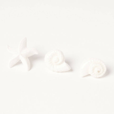 Porcelain Sea Breeze 3 Piece Earring Set