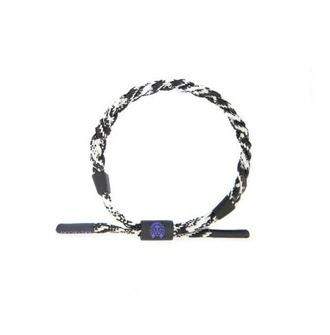 Braided Bracelet White Noise