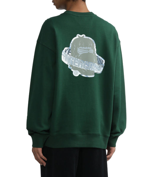 Big Foot Logo Sweatshirt in Cotton French Terry