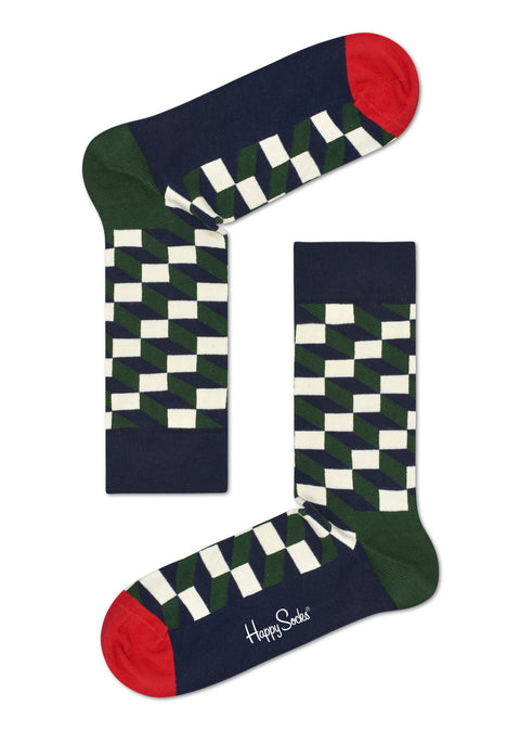 4-Pack Holiday Big Dot Socks Gift Box