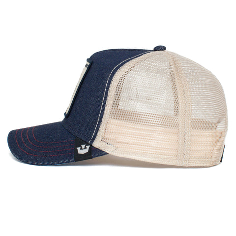 The Nuts Squirrel Trucker Hat Navy