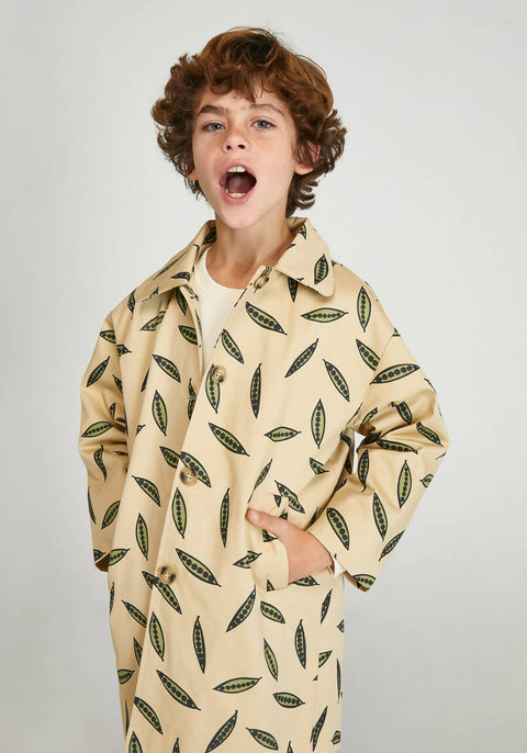 Peas Print Trench