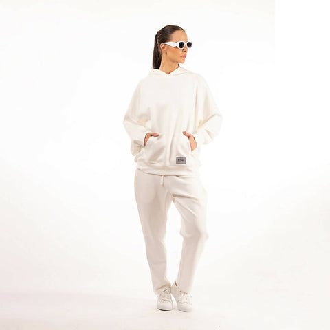 TYNT Premium Oversized Hoodie/White