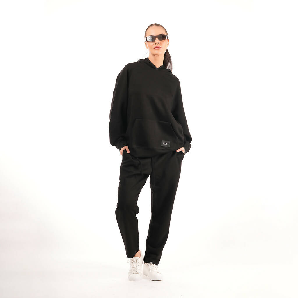 TYNT Premium Oversized Hoodie/Black