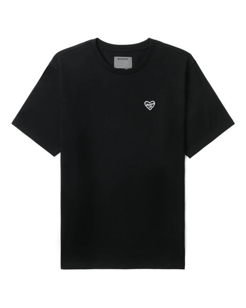 Heart Logo T-shirt in Black