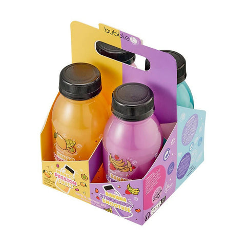 Bubble T Bath & Shower Gel Set - 4 x 250ml