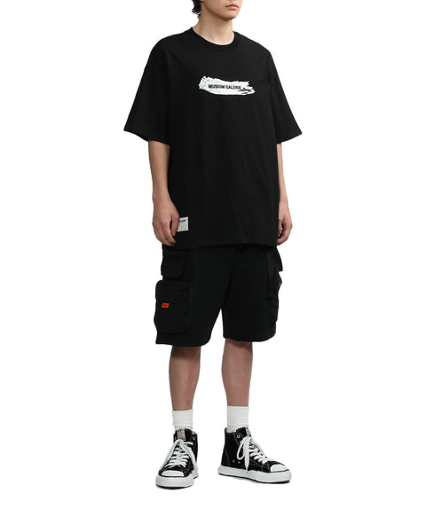 Graphic Logo Short Sleeve T-shirt in Black