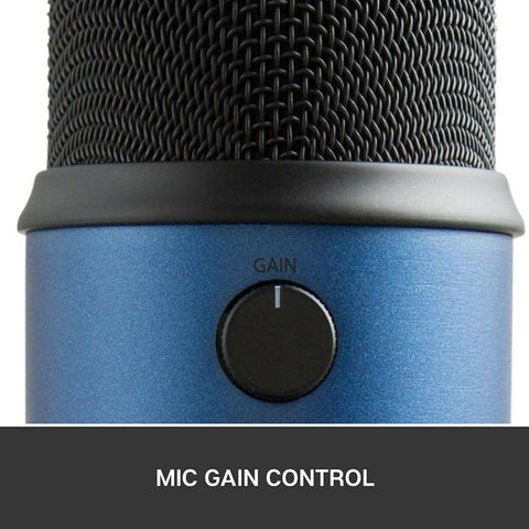 Logitech Blue Yeti USB Mic - MIDNIGHT BLUE