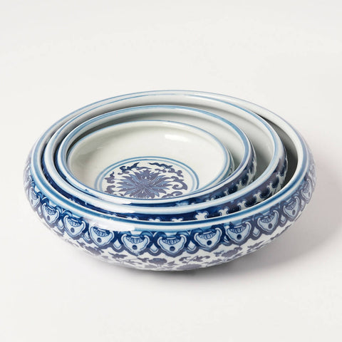 Blau Blanc Plate - Large