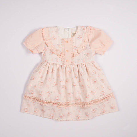 Pastel Daisy Frill Dress