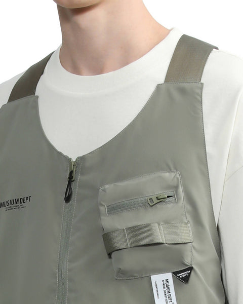 Utility Vest in Khaki